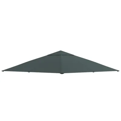 Paviljontak Prisvärd Mörkgrå Polyester 2,98 x 2,95 m