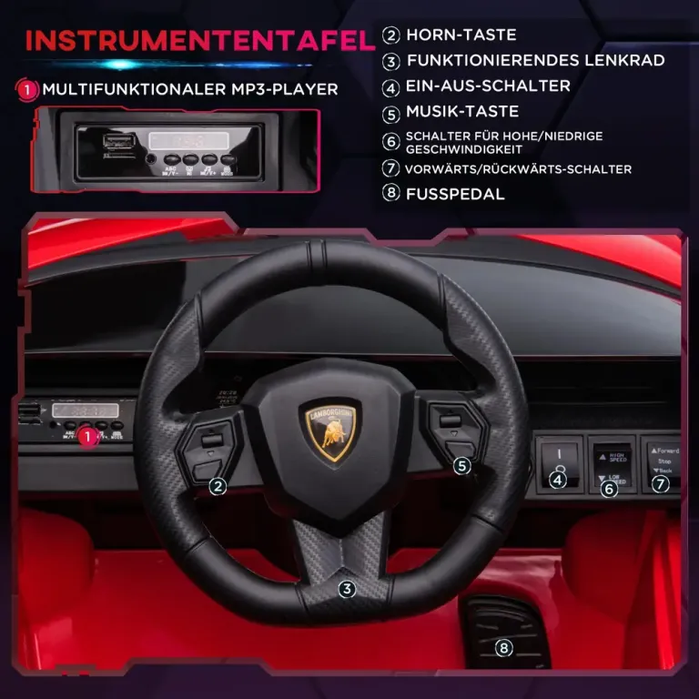 Barnelbil 12 v Sport SUV 2 108 x 62 x 40 cm