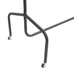 Klädställ Klädhängare Silver Metall för Sovrum och Hall Robust Stativ Optimal Förvaring 150 X 60 X 170 Cm