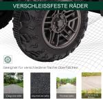 Elektrisk Fyrhjuling för Barn, Tuff ATV med LED-Ljus och Musik, Rolig Körupplevelse för Små Äventyrare, Svart/Grön, 88 x 45 x 50 cm