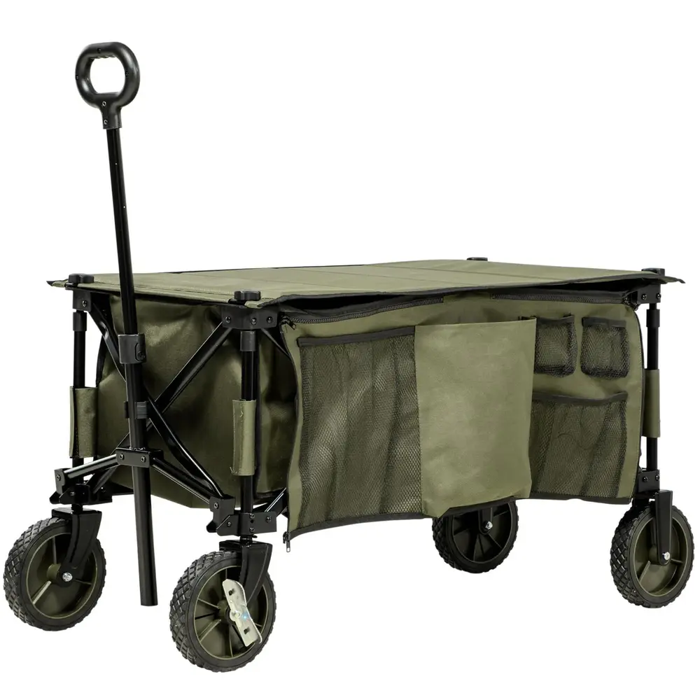 Strandvagn Transportvagn Hopfällbar 108 x 55 x 93 Cm