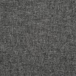 Solö i Konstrotting 4 Delar, Rund Trädgårdssäng med Solskydd och Kuddar, Modulär Loungegrupp för Uteplatsen, Grå, 230 x 145 x 80 cm