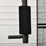 Träningsstation, Power Station med Lat Pulldown, Butterfly Bar och 45 kg Vikter, Multifunktionell Styrketräning för Hemmabruk, Svart