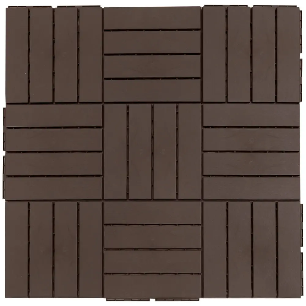 Altanplattor 9 St 0,81 M² Klickplattor 30 x 30 Cm