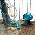 Färgspruta Elektrisk Blå Plast för Målning Färgsprutsystem 700W Högtryck med Behållare 200 bar 33x26x41 cm