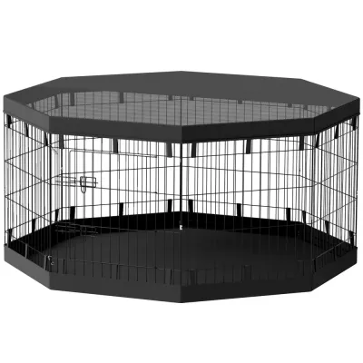 Valphage Hundhage Hopfällbar Rastgård 159 x 159 x 76 Cm