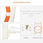 Agility Träningsset Hundsport Flerfärgad av Plast för Hundar Set om 7 med Höjdjusterbara Häckar Tunnel och Hoppring