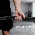 Skivstång Olympisk 50 mm Svart Stål för Styrkelyft och Gym Internationell Standard Maxbelastning 100 kg Greppvänlig Träningsstång