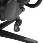 Ergonomisk Kontorsstol Gamingstol Snurrstol Konstläder och Skum Svart 67,5 X 74 X 126-136 Cm