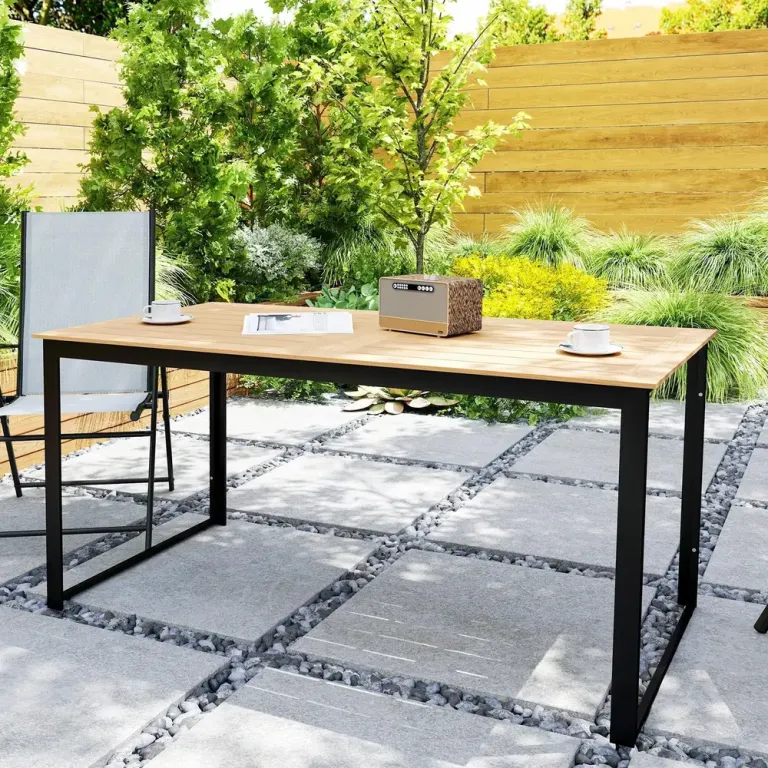 Trädgårdsbord Rektangulärt Teak 160 x 80 cm