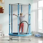 Barnstudsmatta med Skyddsnät för Inomhus- och Utomhusbruk, 3-6 År, Ljusblå