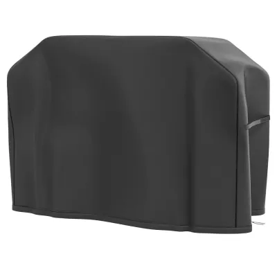 Grillskydd Bbq Överdrag Svart av Oxford 124 x 61 x 91 cm