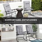 Set Med 2 Kuddar För Solstolar, Vattenavvisande Solstolsdynor För Trädgårdsstolar, Stoppade Kuddar Till Strandstolar, Solstolsdynor, Kuddar För Trädgårdsmöbler, 50 X 116 X 5 Cm, Ljusgrå