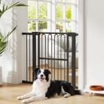 Trappgrind utan Borrning, Säkerhetsgrind för Hund 76-104 cm