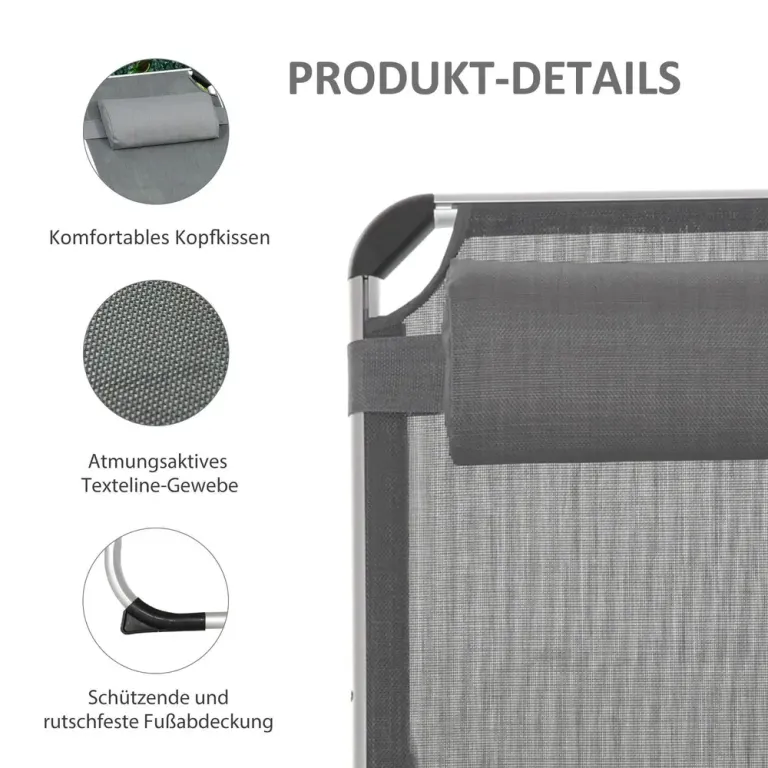 Solsäng Solstol Vertikalmarkis Vind- och Insynsskydd 140 x 2