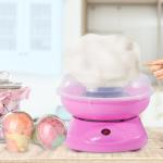 Sockervaddsmaskin Candy Floss Maskin för Fester och Evenemang Lätt att Använda Rosa