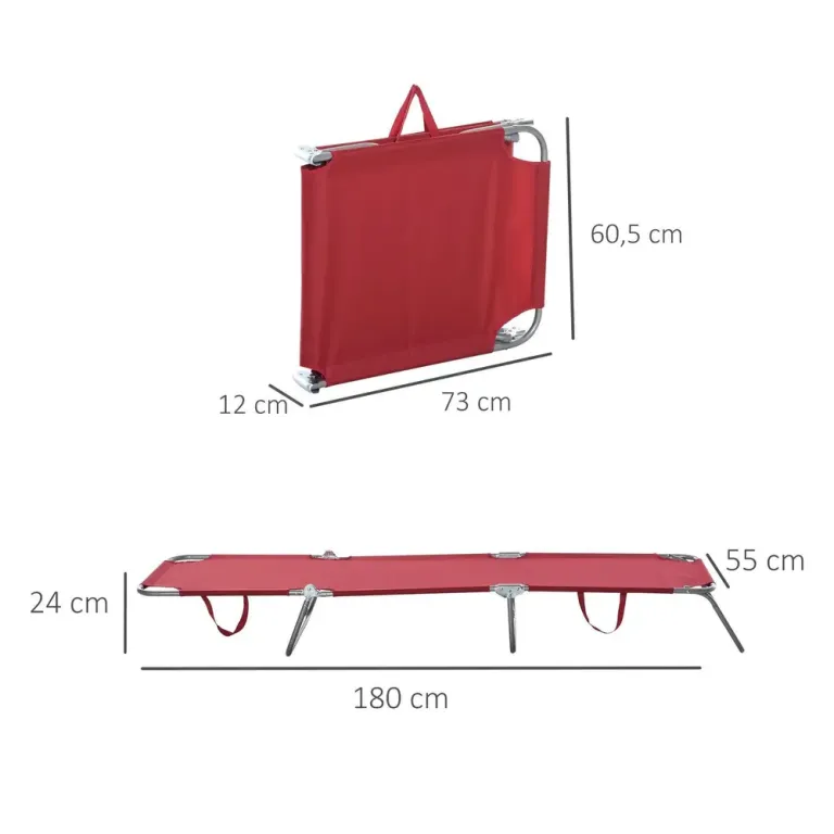 Solsäng Solstol Trädgårdssäng Fällbar