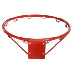Basketkorg med Nät 46 Cm Stålrör och Nylon för Trädgård och Fritid Röd Blå Vit
