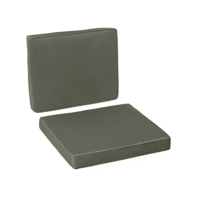 Stolsdynor 2-Pack med Dragkedja 56 X 52 cm, Mörkgrå
