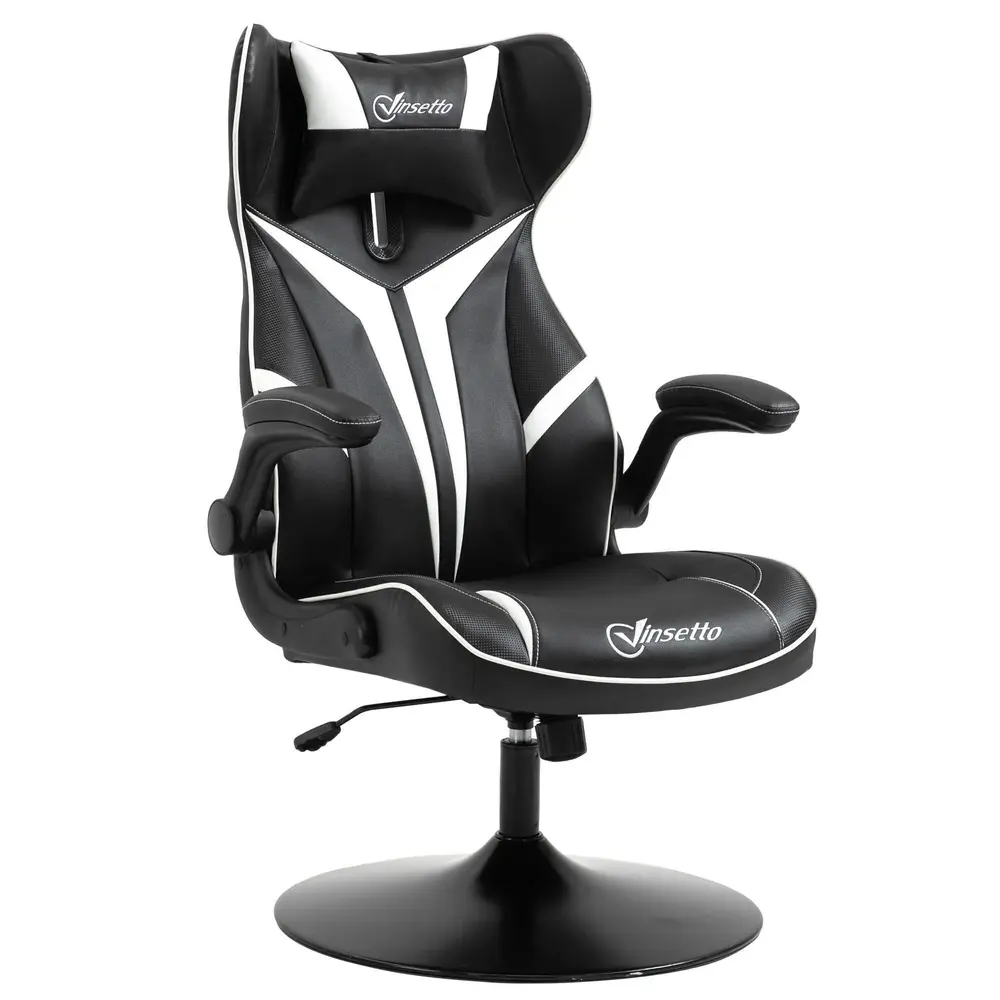 Ergonomisk Gamingstol i Konstläder 67 x 75 x 106-112 Cm