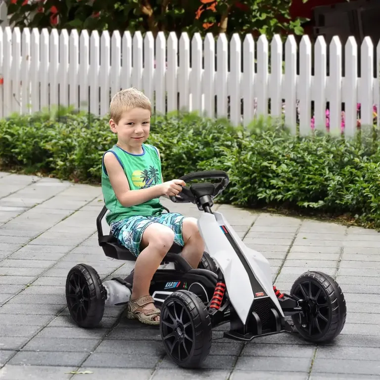 Elektrisk Barnkart Säkerhetsbälte Säte med Ryggstöd