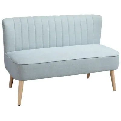 2-Sits Soffa Mjuk och Lättskött 117 x 56,5 x 77 cm