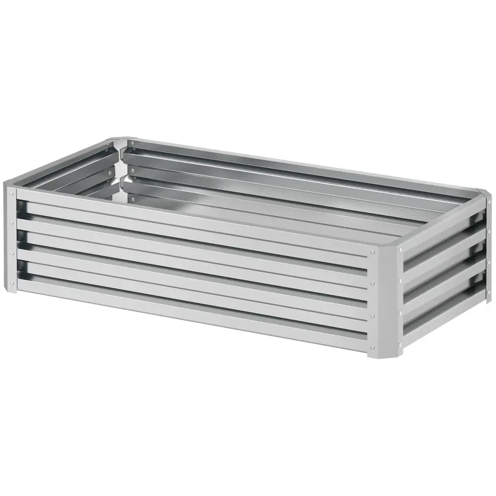 Upphöjd Planteringskruka med Öppen Botten 120x60x30,5 Cm