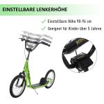 Barnskoter Sparkscooter Stadsskoter Sparkbräda Pneumatiska Däck och Handbroms från 5 År