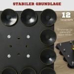 Justerbar Boxningsstation med Speedball, Fristående Boxningssäck med Reflexstång, Komplett Träningsredskap för Hemmafitness, Svart, 140-205 cm