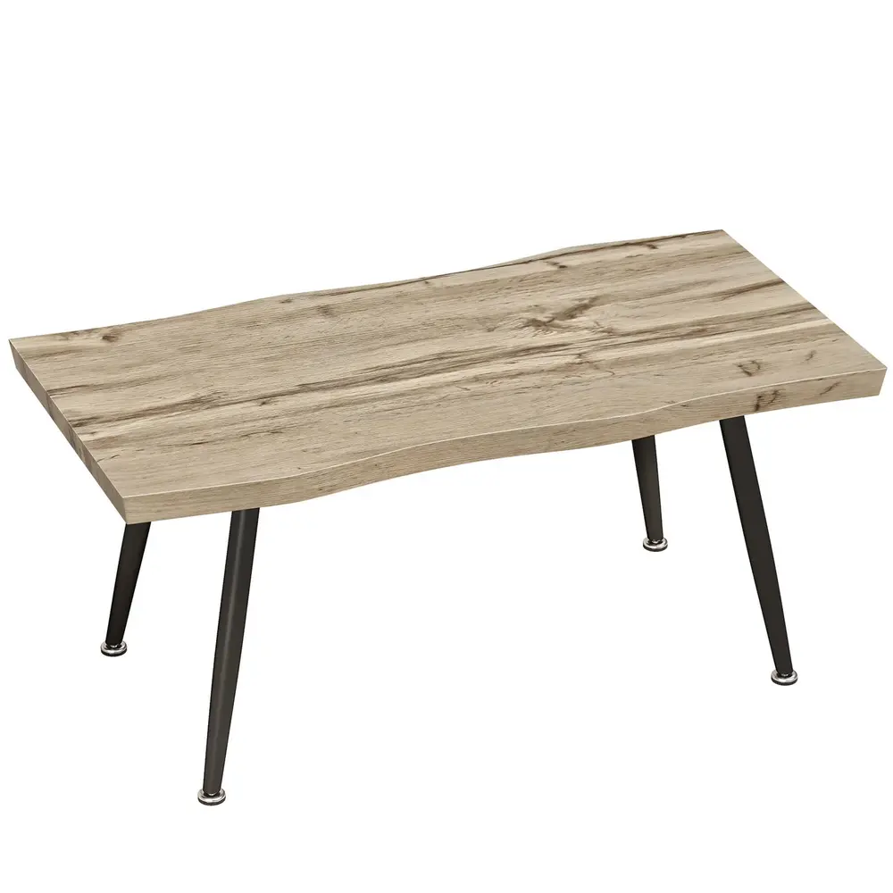Soffbord och Sidobord med Stålben 4 Cm 100 x 50 x 45 Cm