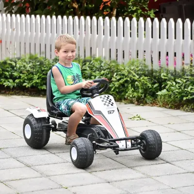Gokart för Barn Trampbil med Pedal 104 x 66 x 57 cm