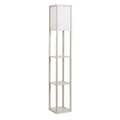 Golvlampa 3 Hyllplan Innerbelysning E27 26 x 26 x 160 cm