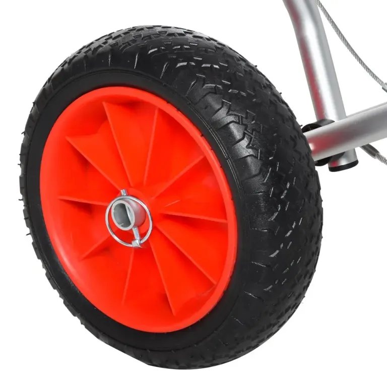 Hopfällbar Kajakvagn i Aluminium Max 75 kg, Silver