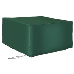 Skyddsöverdrag för Trädgårdsmöbler Grön 600D Oxford Vattentät och UV-Beständig Slitstark 135 X 135 X 75 Cm