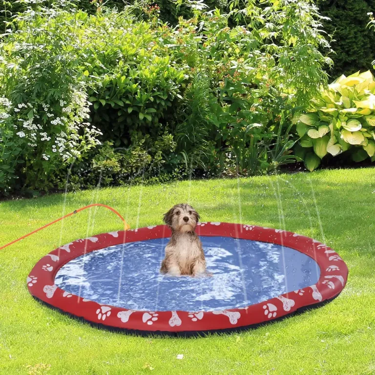 Hundpool Plaskdamm Röd för Hundar Ø 150 cm