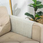 Klösmatta för Soffa 2-Pack, Skyddande Sisalmatta för Möbler, Hållbart Klösskydd för Katter, Beige/Grå, 130 x 45 x 0,3 cm