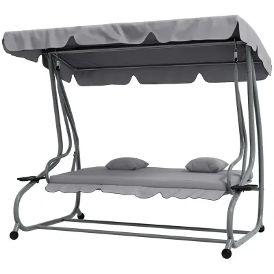 Hammock med Soltak & Dyna 200 x 120 x 164 cm
