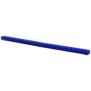 Hopfällbar Balansbom för Gymnastik, Träningsbom för Inomhus och Utomhus, Perfekt för Balansträning Hemma, Blå, 210 cm