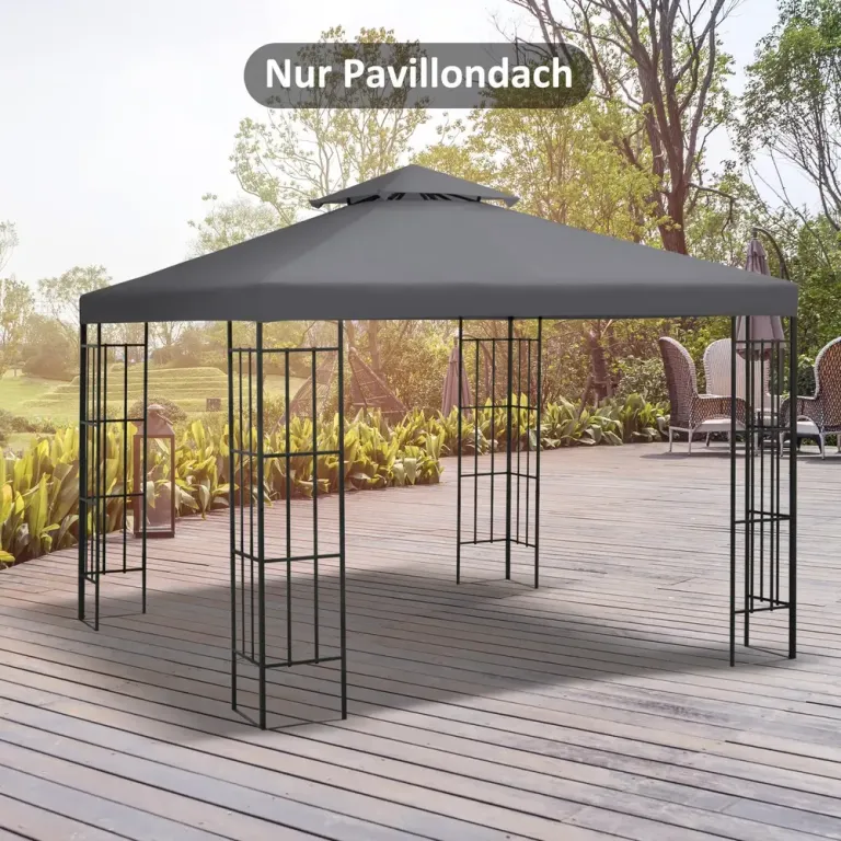 Ersättningstak för Lusthus Vattenavvisande 3 x 3 m