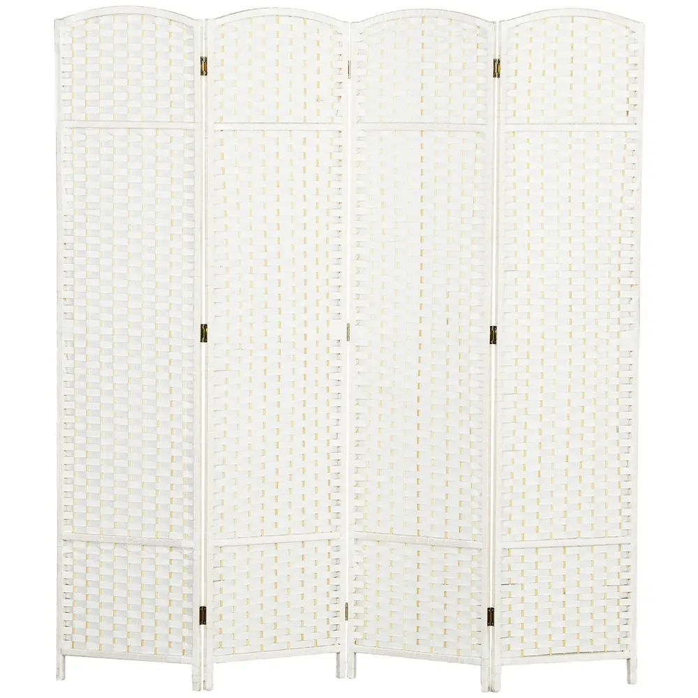 4-panels Rumsavdelare Vikbar Sekretessskärm Sovrum