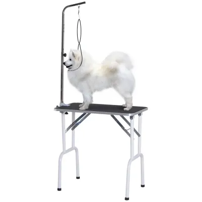 Hopfällbart Djurvårdsbord Klippbord 81 x 48,5 x 80 Cm
