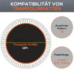 Studsmatta, Rund Hoppyta, Polypropen, Orange