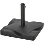 Fyrkantig Parasollfot i Cement, Stabilt Paraplystativ för Trädgårdsparasoll, Passar Stångdiameter 30-38 mm, Grå, 41,5 x 41,5 cm, 20 kg