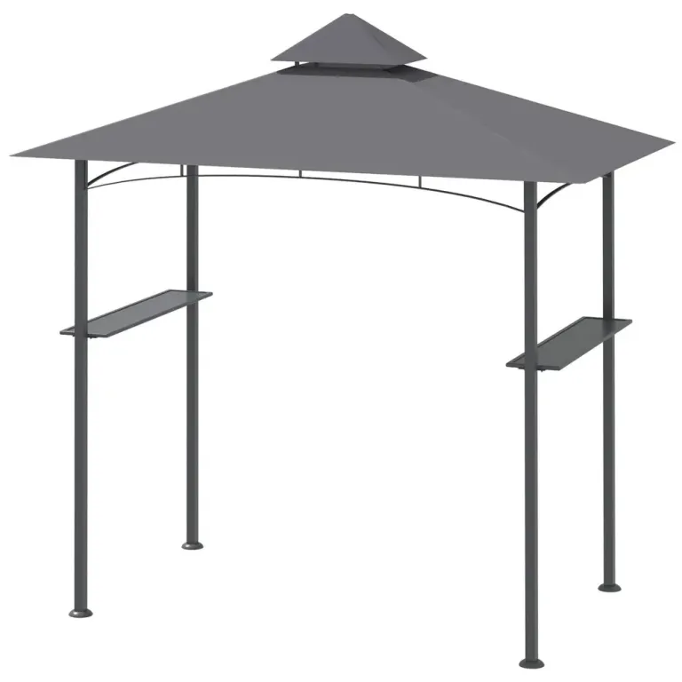 Grillpaviljong med Brandhämmande Tak 245 x 148 x 252 cm