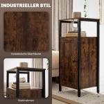 Dryckeshylla Lådställ Svart av Stål för Kök Fristående Ställ för 6 Lådor Justerbar Hyllhöjd 103 x 33 x 113,5 cm