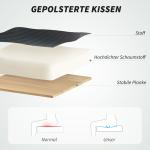 Ergonomisk Kontorsstol med Fällbara Armstöd och Justerbart Svankstöd, Svart