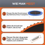 Studsmatta, Rund Hoppyta, Polypropen, Orange