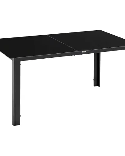 Uteplatsbord i Härdat Glas för 6 150 x 90 x 74 cm