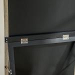 Fullängdsspegel med MDF-ram och Splittersäker Film, Naturligt Trä, 162,6x53,3 cm