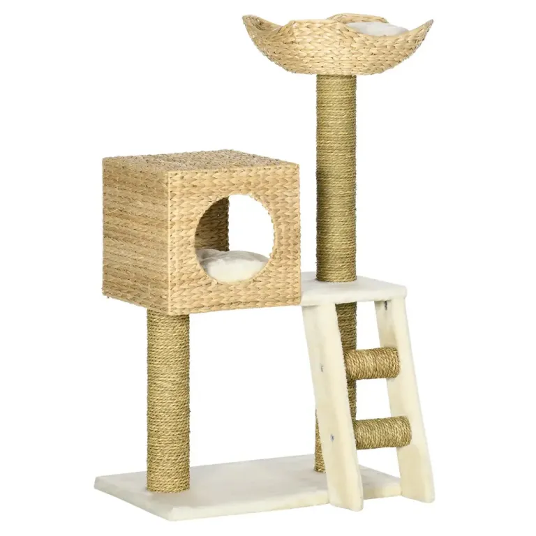 Klösträd Natur av Sisal och Trä 100,5 cm